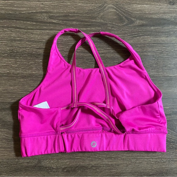 Joe Fresh Active Kid's Girl's Sports Bra Bralette Bra Pink Size XL - Picture 2 of 6